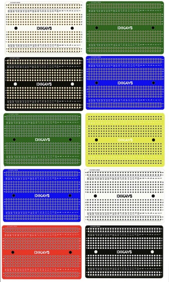 5Pcs 60x40 Double Sided FR4 Arduino Prototype Universal PCB Board DIY – SM Components 5Pcs 60x40 Double Sided FR4 Arduino Prototype Universal PCB Board DIY – SM Components