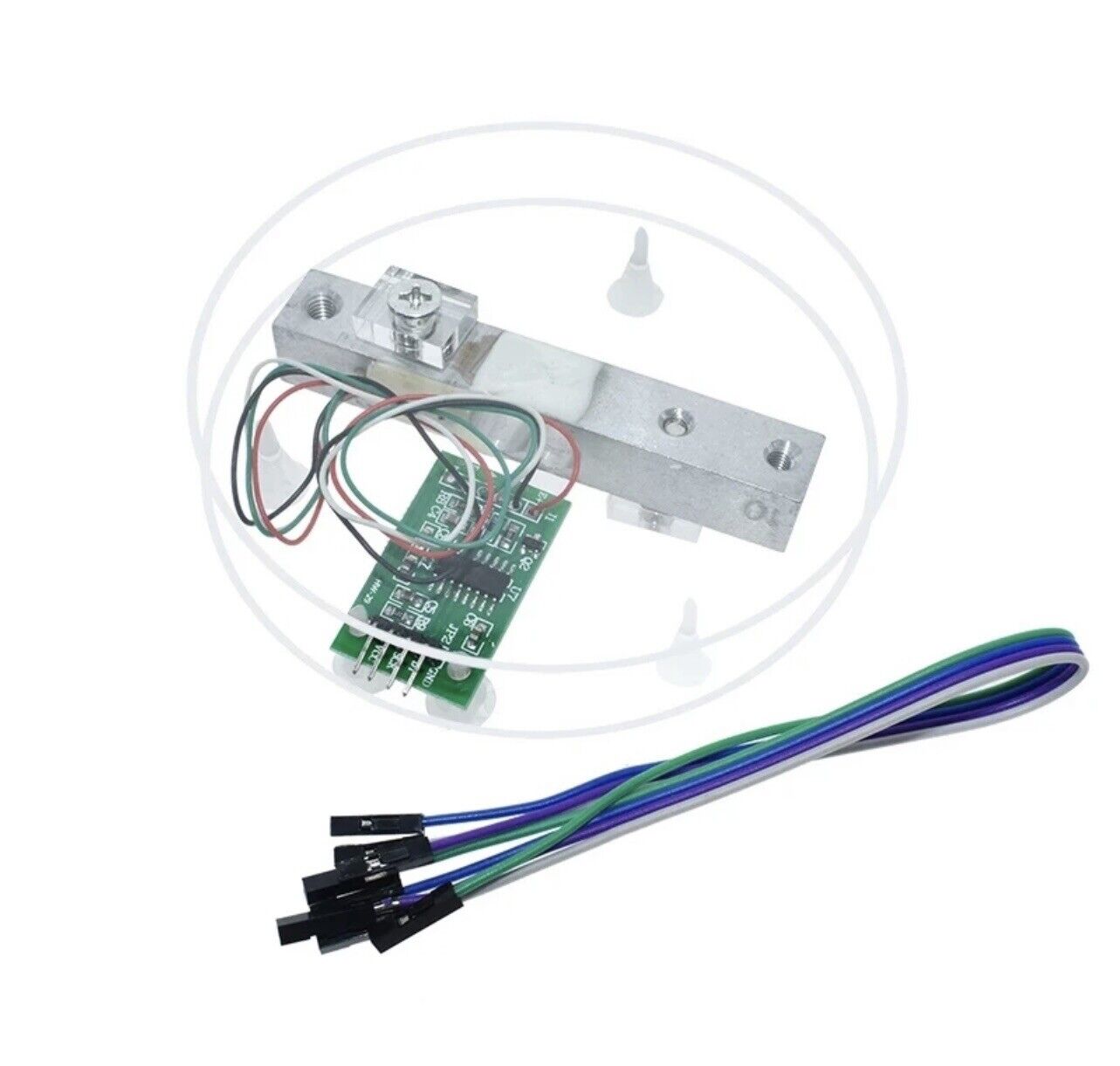 DIY 5KG Load Cell Weight Scales HX711 Converter Breakout Module Inc LED Display