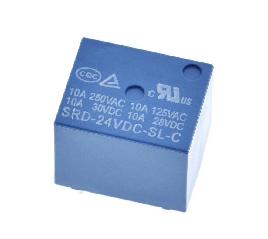 4PCS 3V 5 Pin Relay Quality DC Coil Power Relay SRD-03VDC-SL-C 3VDC 10A Arduino