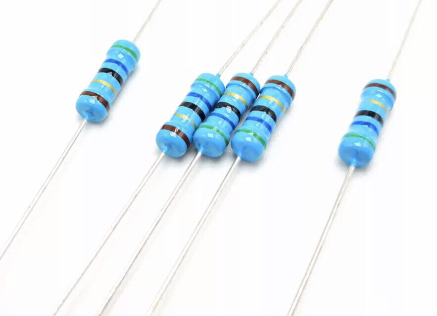 300pcs 10 X 30 Values 1/2W 1% Metal Film Resistor Assortment Kit 0.1Ω ~ 750Ω