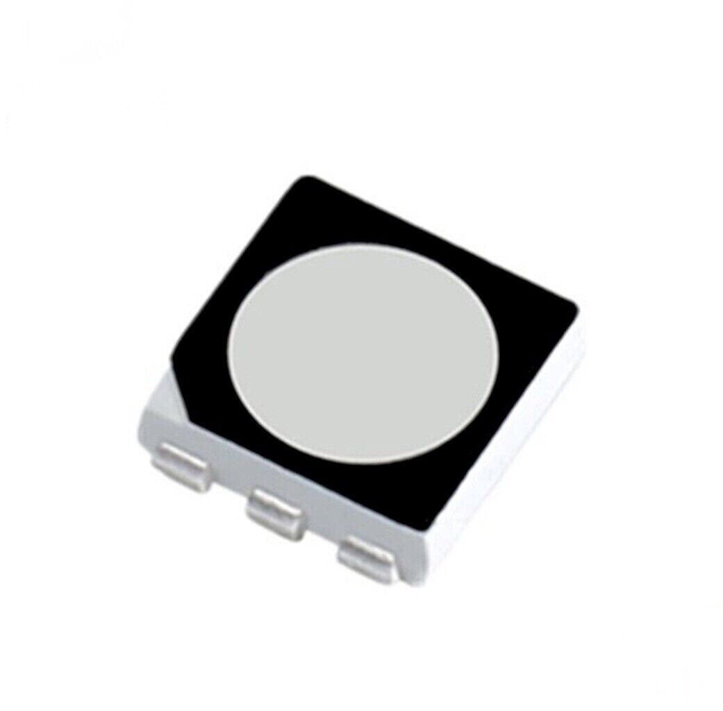 100PCS 5050 RGB LED SMD/SMT Individual LED Chip light Emitting Diodes ...