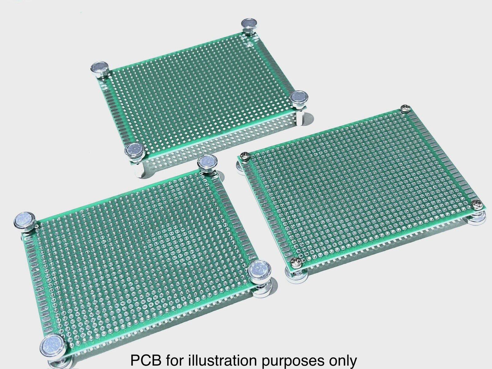8 X Universal PCB Stacking Holder Fixture Magnetic Pins Clamp KHR 1006 ...