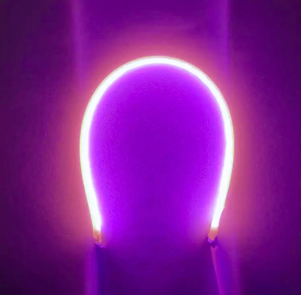 4pcs DC3V LED Flexible Silicone Filament LED 185mm PURPLE Light Emitting Diode