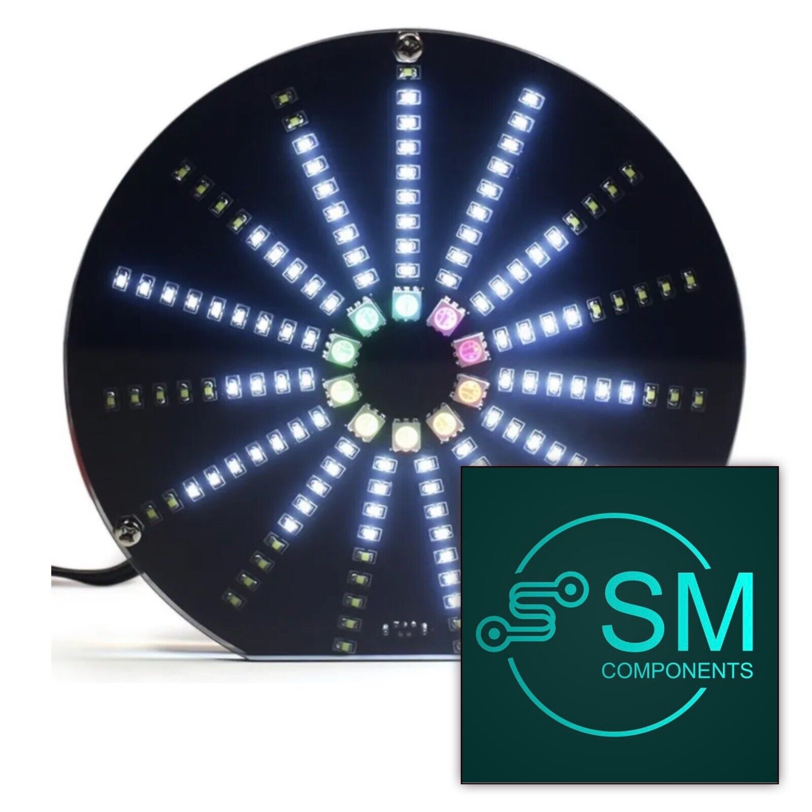 LED Audio Disc Visualizer Music Spectrum Display DIY Electronic SMD So ...
