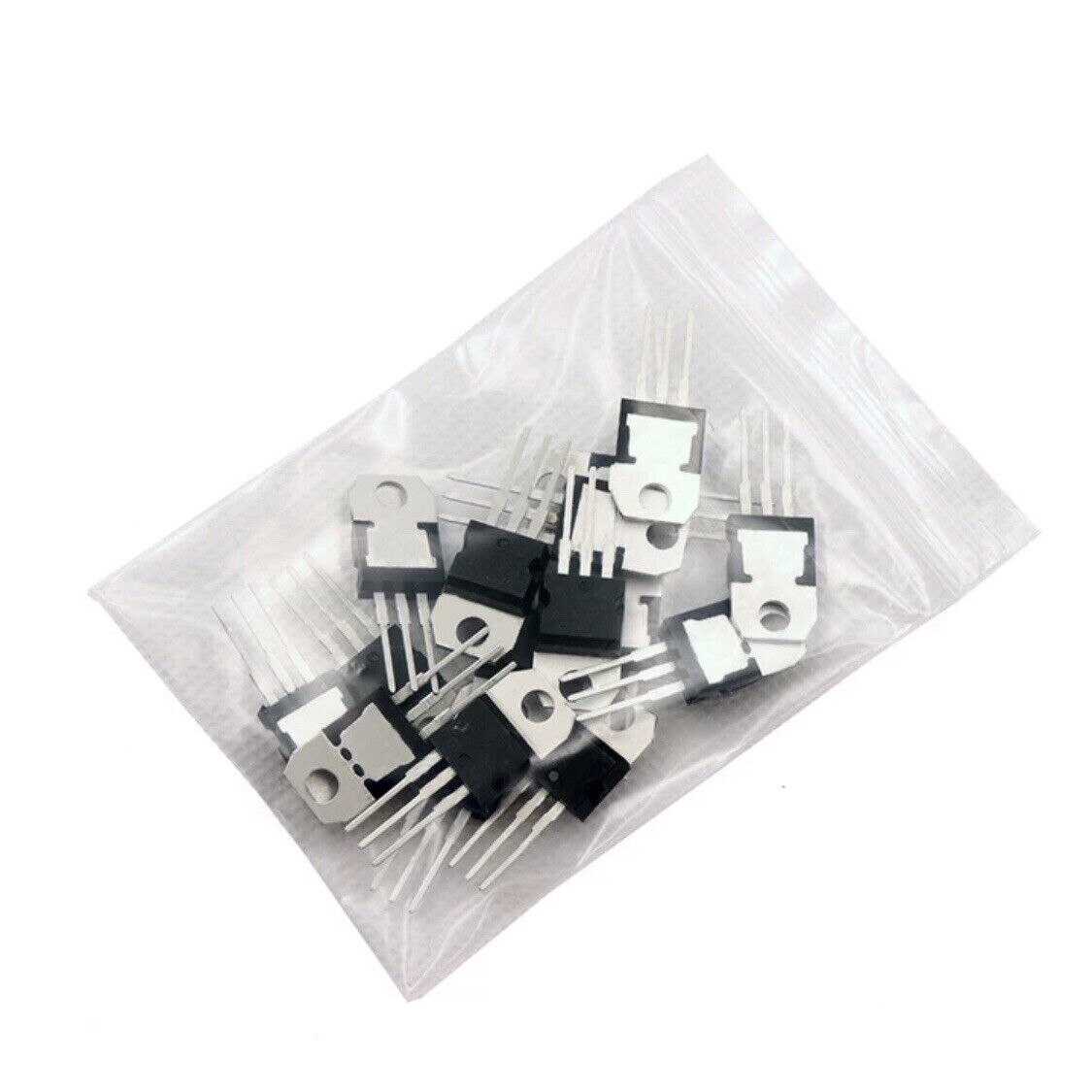16PCS 8 Values + & - VOLTAGE REGULATORS TO-220 IC DIY LM-317 L7815 Arduino Ra-Pi