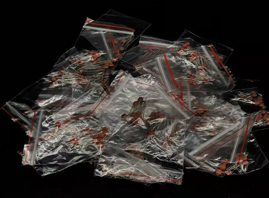 1390pcs Electronic Components LED Diode Transistors Capacitor Resistance Kit New