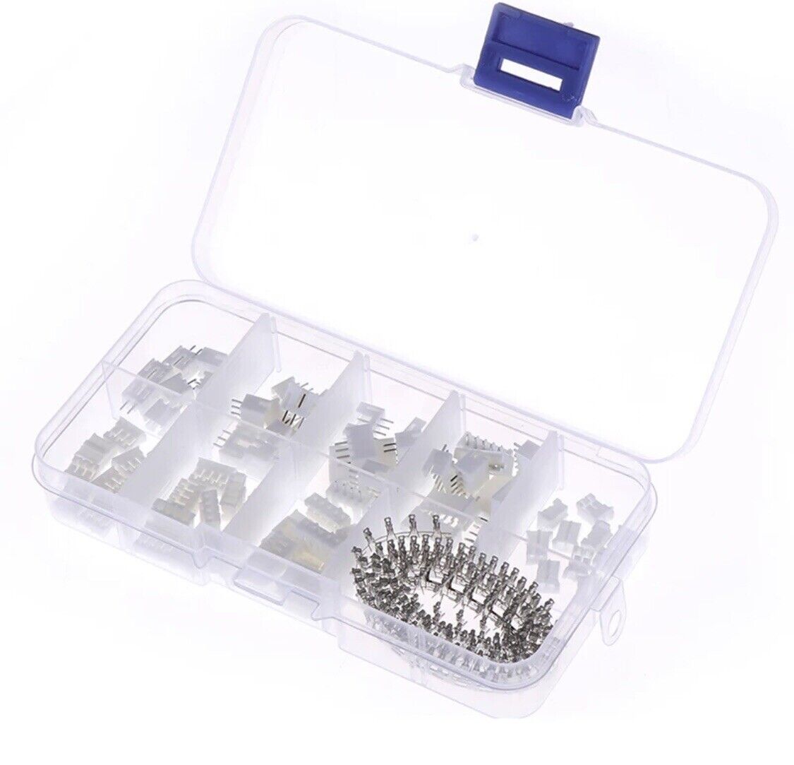 2 X 230pc = 460PCS JST-PH Kit 2/3/4/5Pin PH 2.0mm Metric Pitch Terminal Header