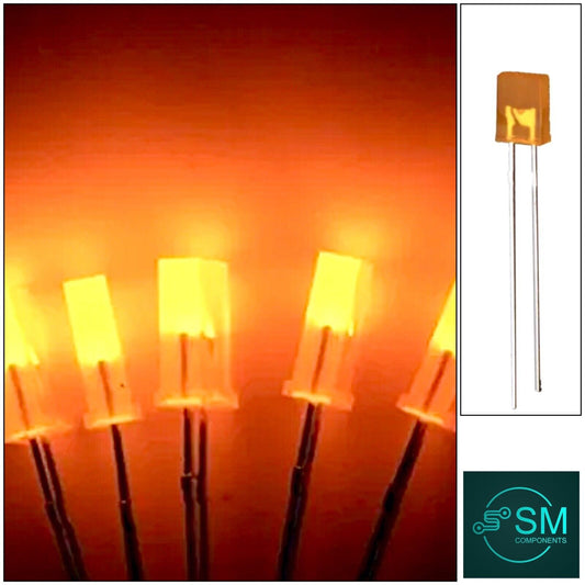 Rectangle LED's 2x5x7 – SM Components