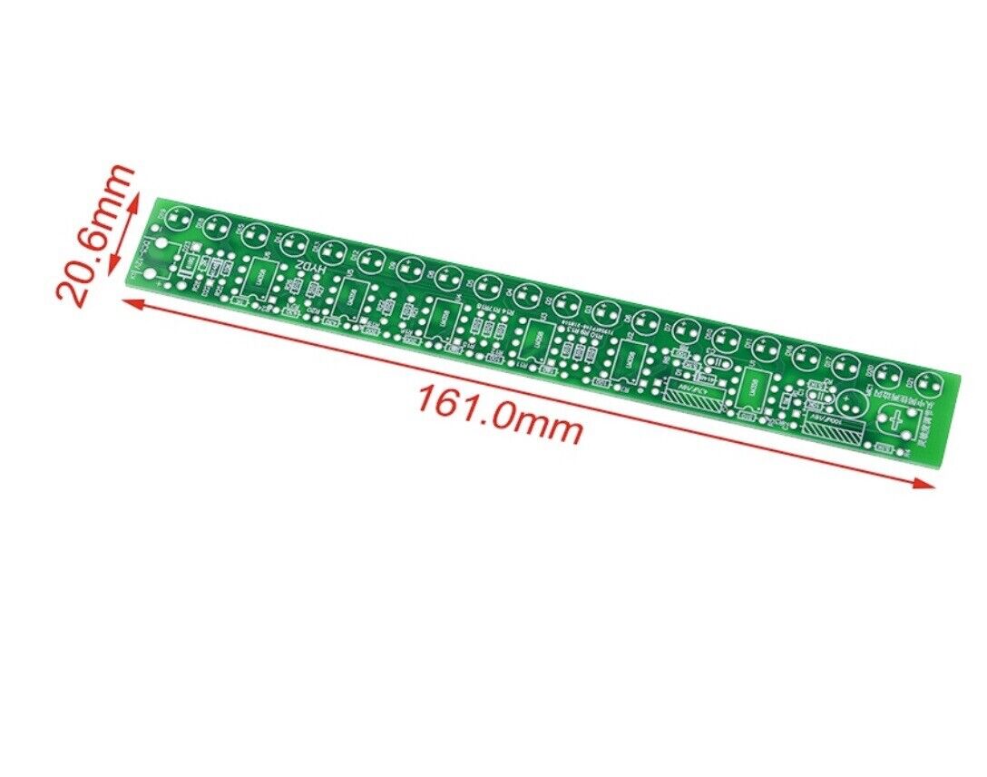 Led Volume Display 2 X DIY FED.101 LED Level Volume Display VU Meter Music Spectrum Elect ...