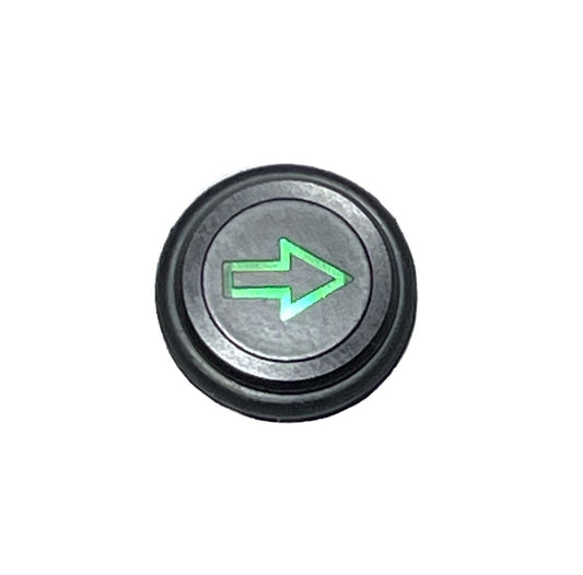 14mm GREEN TURN LED Dash Panel Warning Pilot Light Indicator Lamp Car 12V-36V V2