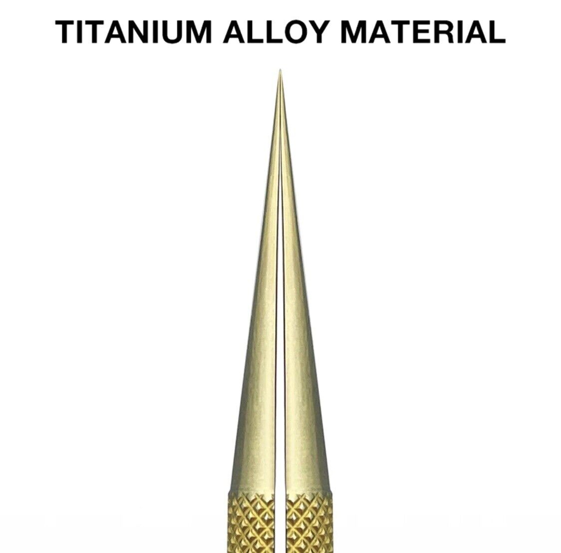Titanium Alloy 0.1mm STRAIGHT Point Professional Tweezer for Electronics Repair