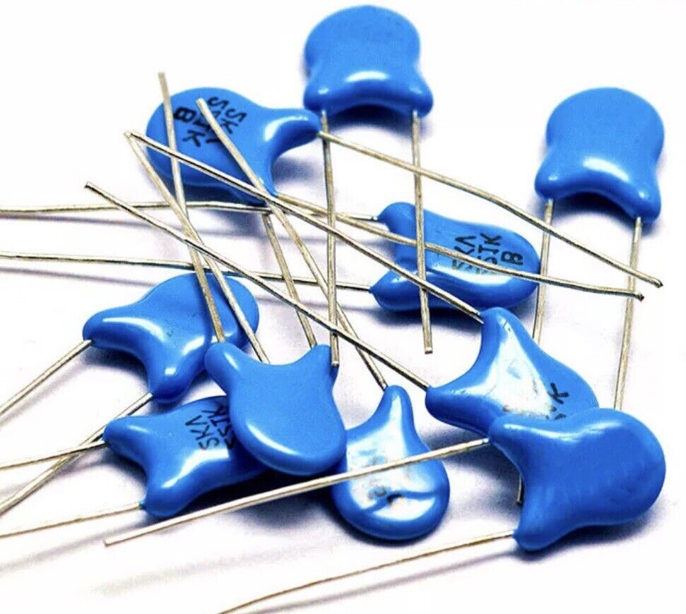 180pcs 3KV High Voltage Ceramic Capacitors 18 Values Assortment Kit 5pF-10nF DIY