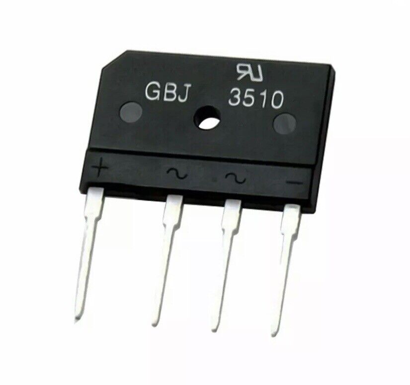 2 PCS KBJ3510 1000V 35 Amp BRIDGE RECTIFIER Pack of 1