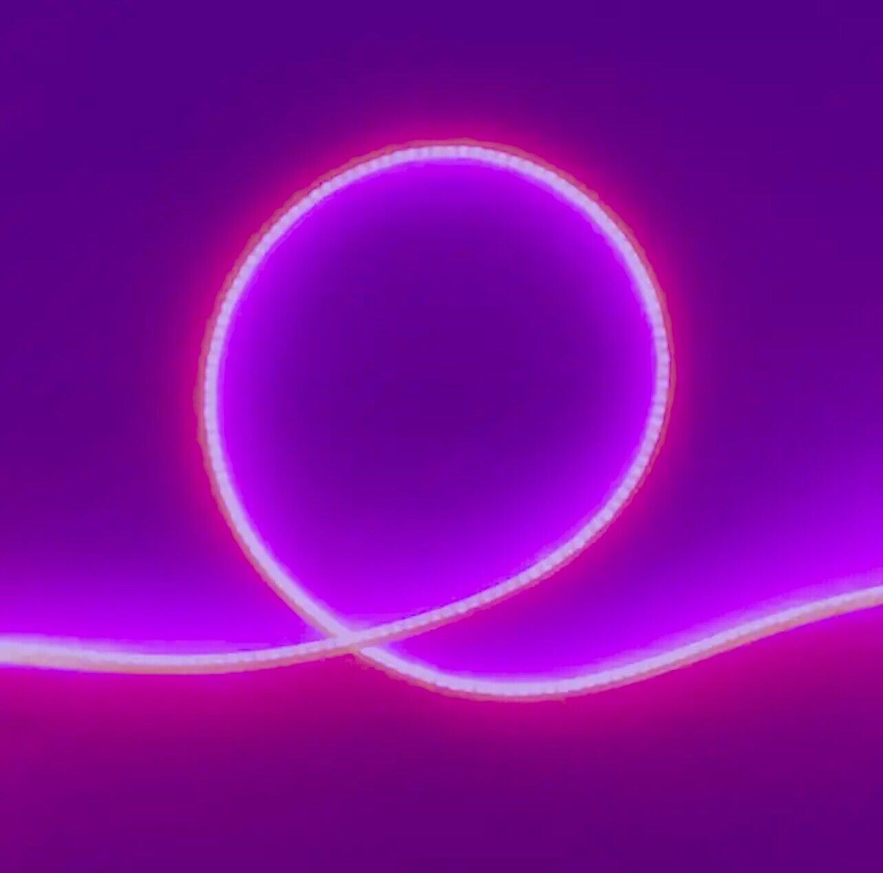 4pcs DC3V LED Flexible Silicone Filament LED 185mm PURPLE Light Emitting Diode