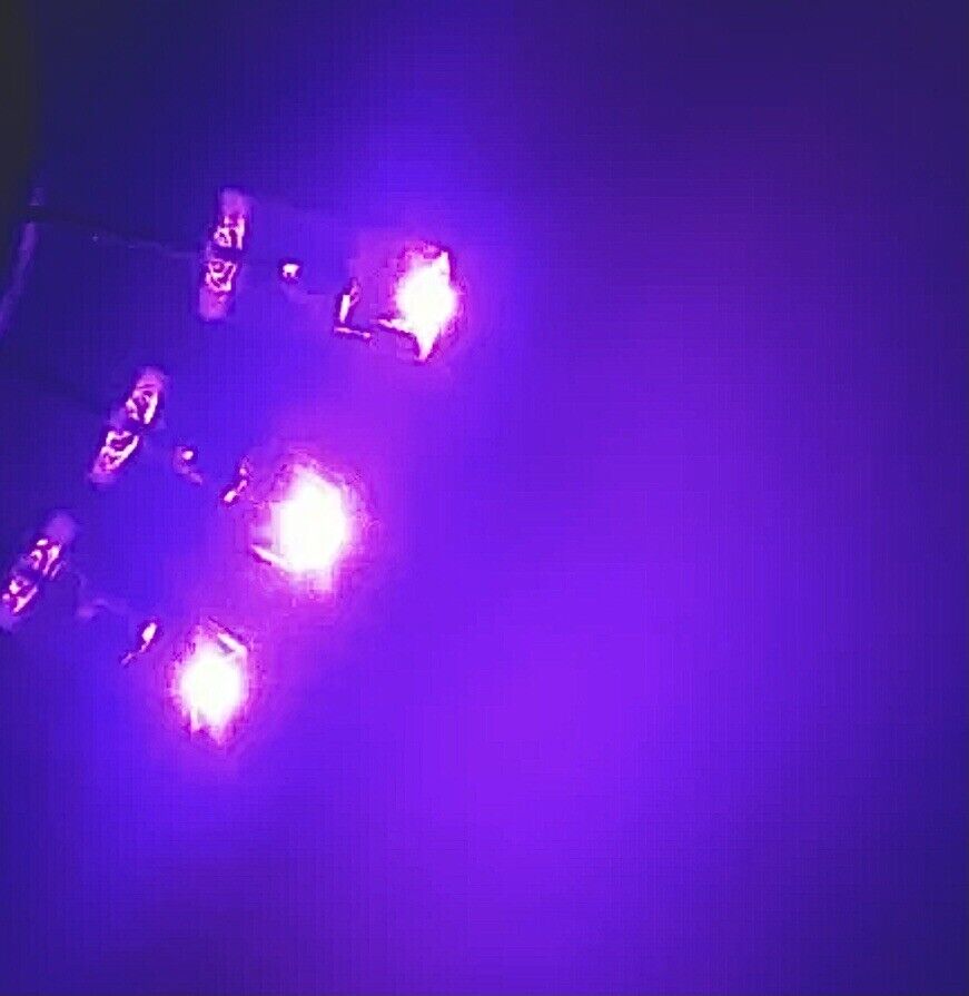 First Purple Led 3mm Purple Led Light Emitting Diode 100pcs Flat Top Concave (Purple La ...