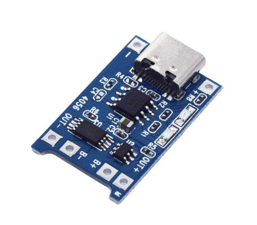 4PCS TP4056 with Battery protection LIPO Charger Module Board TYPE C -USB Kit