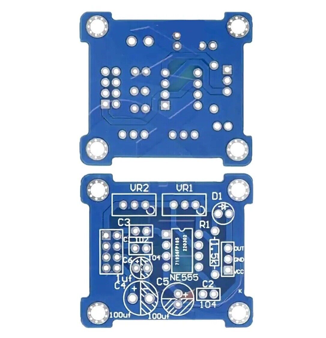 NE555 Pulse Generator Frequency Adjustable & Duty Cycle Module DIY Project Kit