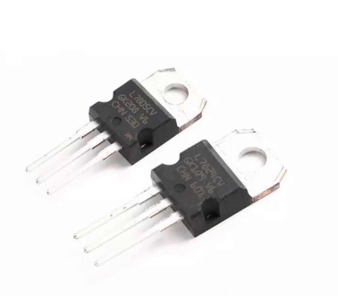 16PCS 8 Values + & - VOLTAGE REGULATORS TO-220 IC DIY LM-317 L7815 Arduino Ra-Pi