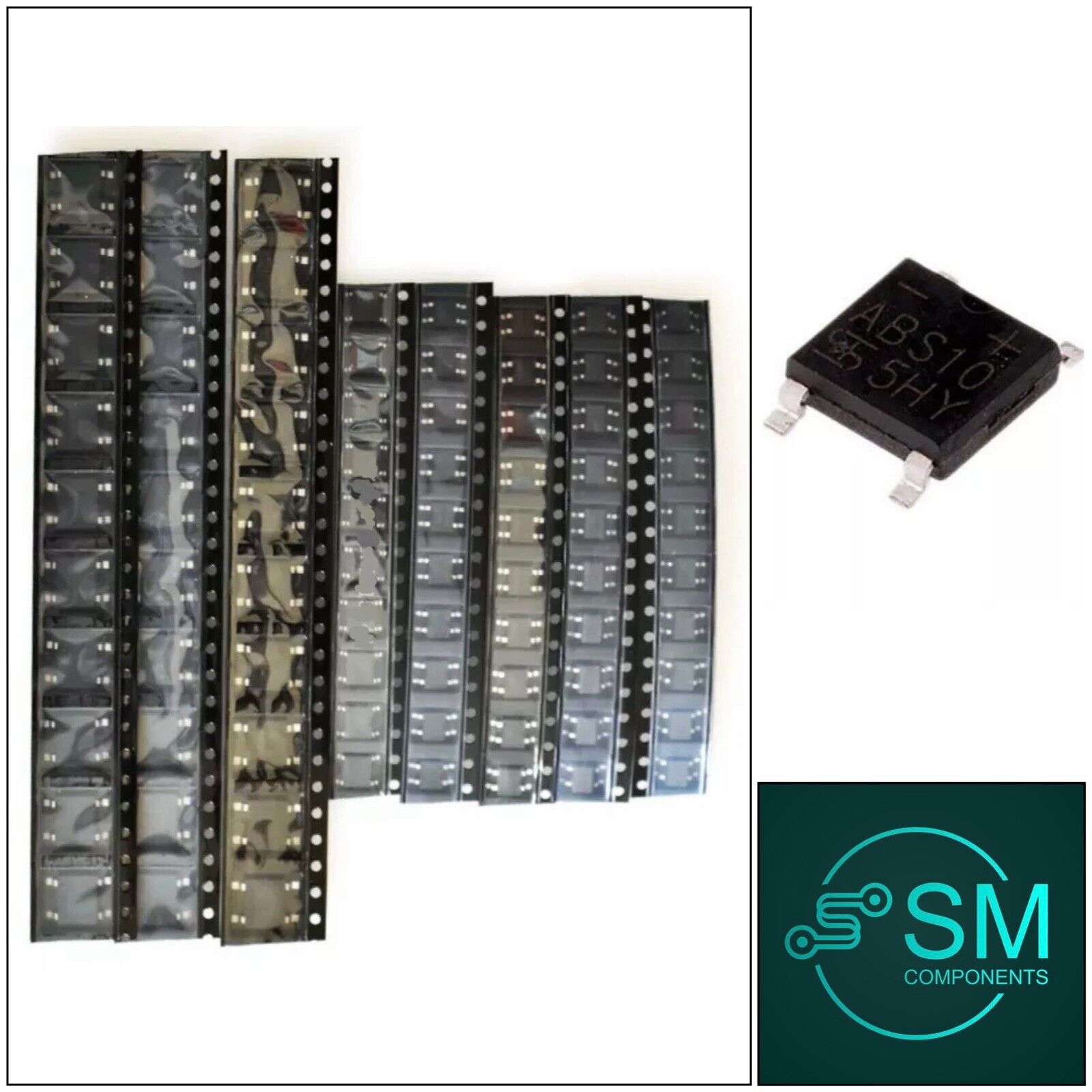 Smd Code Mb6f 80PCS Bridge Rectifier SMD 10 x 8 Values SOP-4 Diode MB6S MB6F MB10S M ...