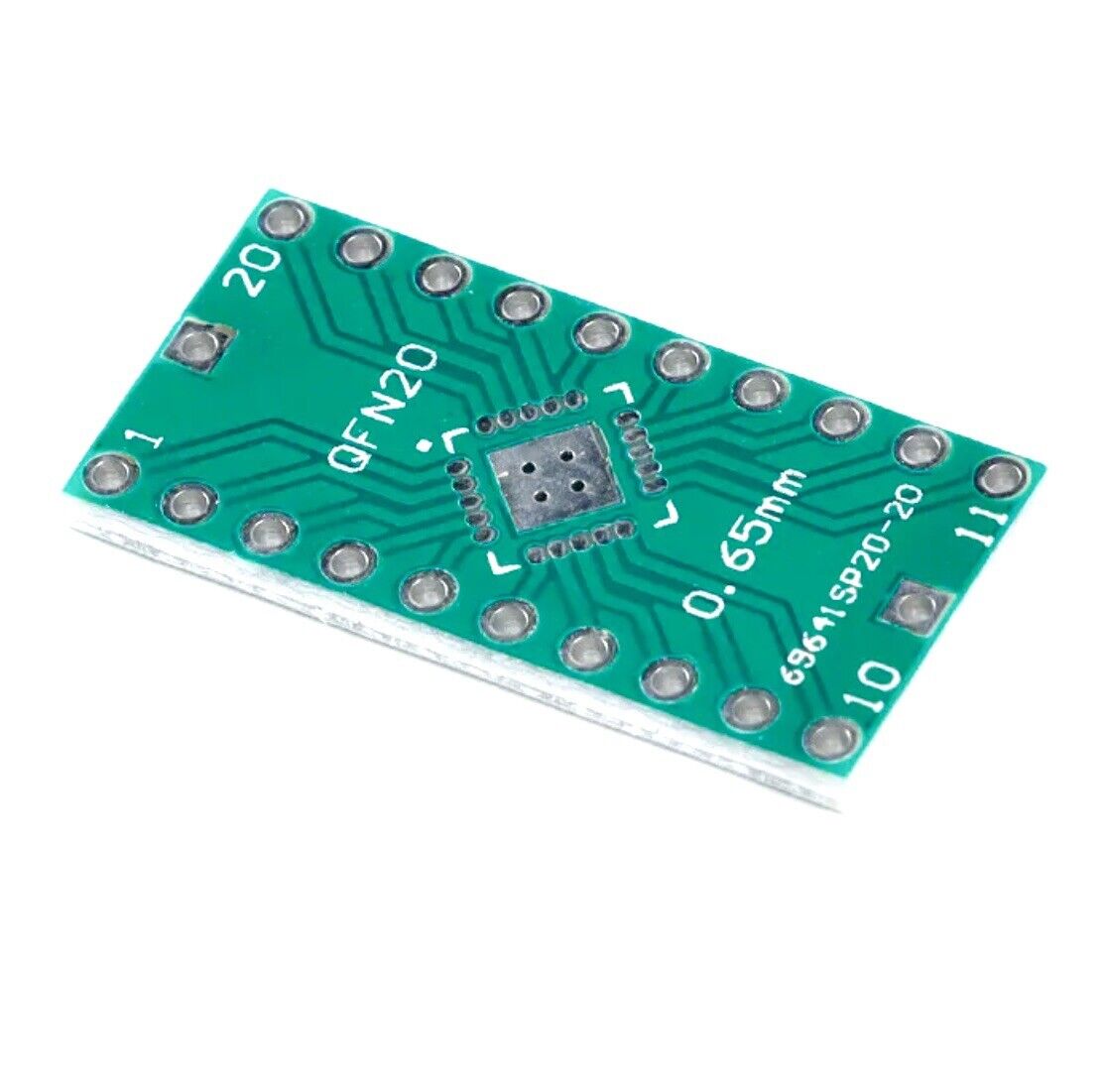 5PCS QFN20 to DIP20 QFN 0.5/0.65mm QFP-20 QFP20 LFCSP20 Adapter to DIP ...