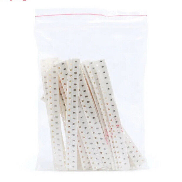 620PCS 0805 1pF-1uF 5% SMD Capacitors Chip SMT DIY Electronics 31 Values 20ea