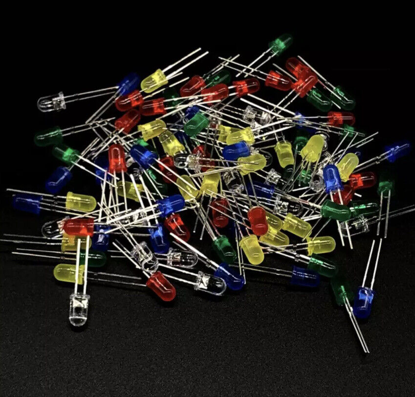 1390pcs Electronic Components LED Diode Transistors Capacitor Resistance Kit New