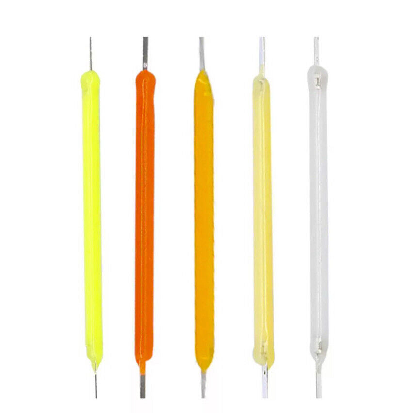 10PCS DC 3V 100mA LED 26mm GREEN Silicone Filaments Led Light Emitting ...