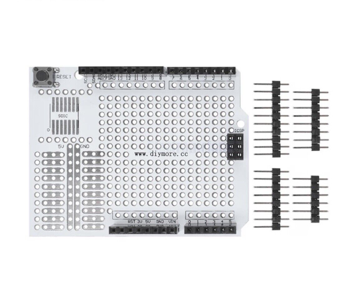 2pc Prototype PCB Arduino UNO R3 Shield Board Module Expansion DIY Inc Hardware
