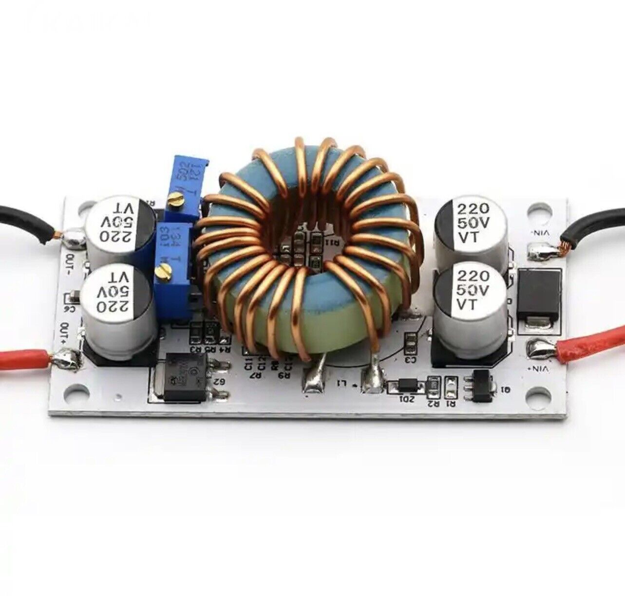 250W DC-DC Adjustable CV/CC Constant Current Step Up Boost Converter D ...