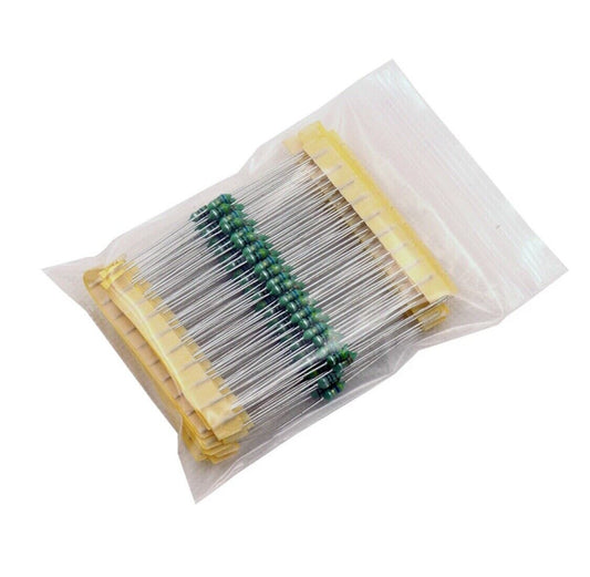 120pcs 1/8W 12 Values 0204 Inductor Kit 10% Tolerance DIY Assortment 0.1uH-1.2uH