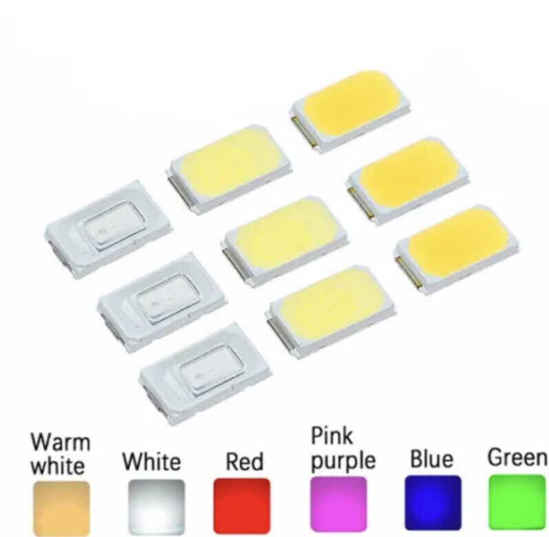 100pcs 5730 (5630) SMD/SMT 0.5W Leds ALL COLOURS Light Emitting Diodes ...