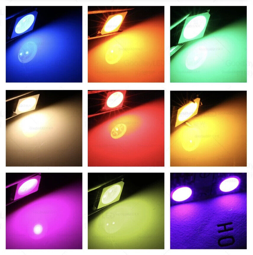 Led Chip Brightness 100Pcs 5050 LED SMD Surface Mount Device LED Chip Light Emitting Diode ...