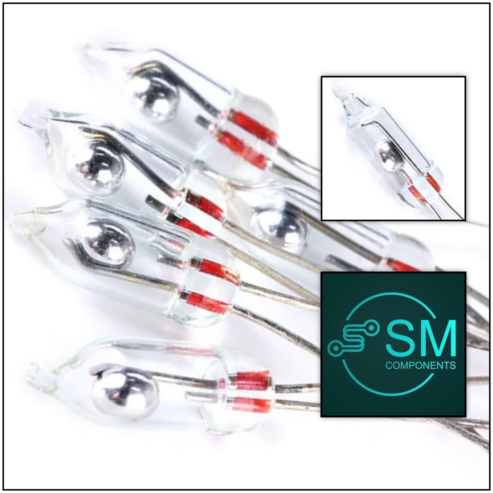 Merxury Switch Mercury Tilt Switch 5PCS 3x10mm & 5x13mm Electronics Hobbies Robotics ...