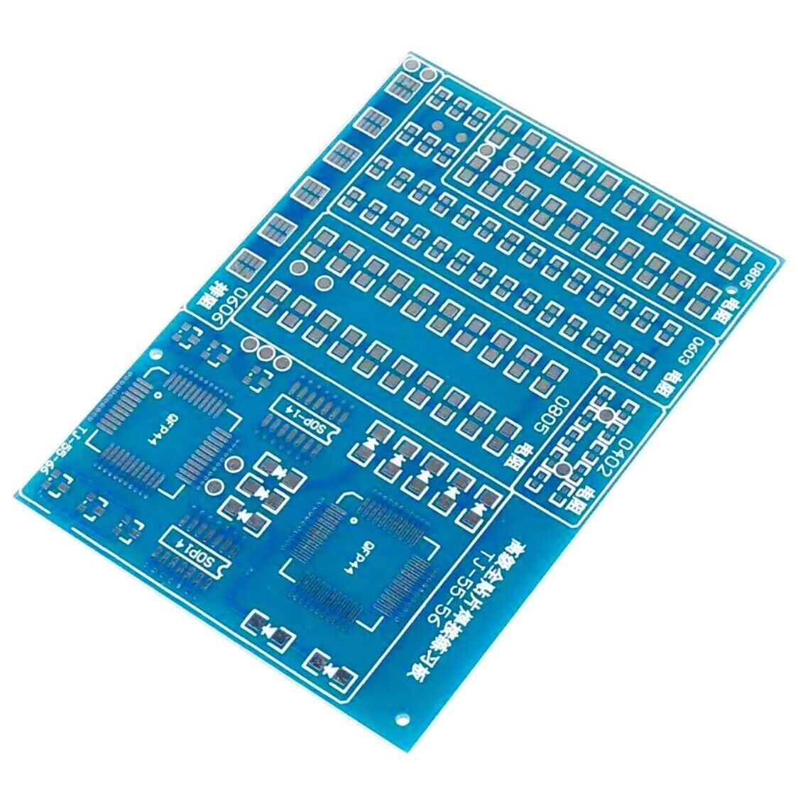 SMD/SMT PCB Component Soldering Practice Board Plate DIY Diode, Resistor, QFP44