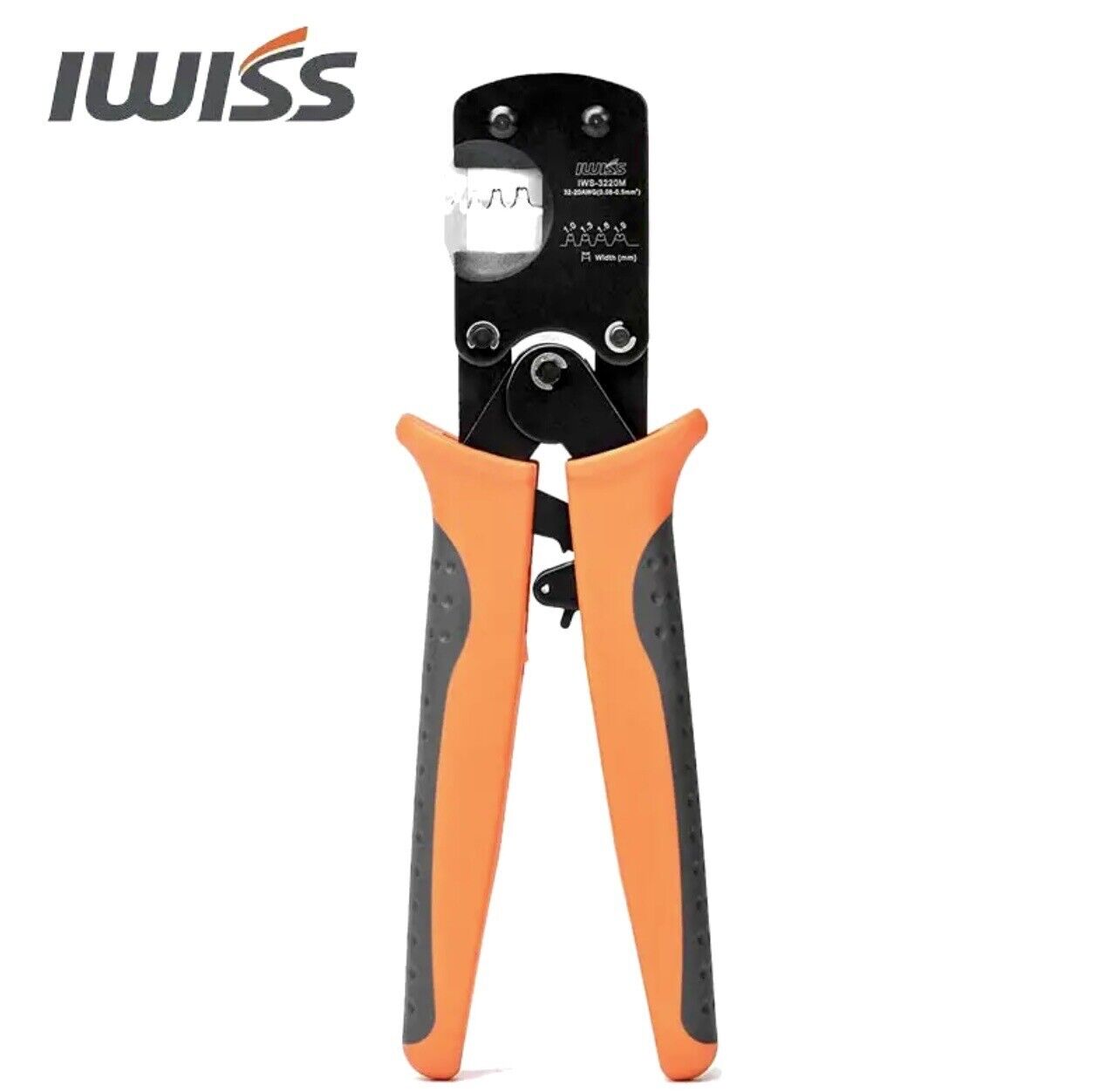 iCrimp IWS-3220M Krimpwerkzeug für 0,03-0,5 mm² Aderendhülsen, Mikroverbinder-Pin-Crimpwerkzeug Ratschencrimper für D-Sub, offene Laufanzüge Molex, JST und JAE iCrimp IWS-3220M Krimpwerkzeug für 0,03-0,5 mm² Aderendhülsen, Mikroverbinder-Pin-Crimpwerkzeug Ratschencrimper für D-Sub, offene Laufanzüge Molex, JST und JAE