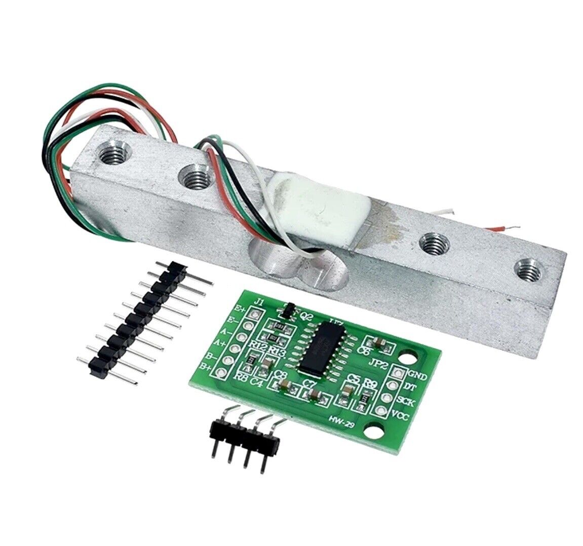 DIY 5KG Load Cell Weight Scales HX711 Converter Breakout Module Inc LED Display