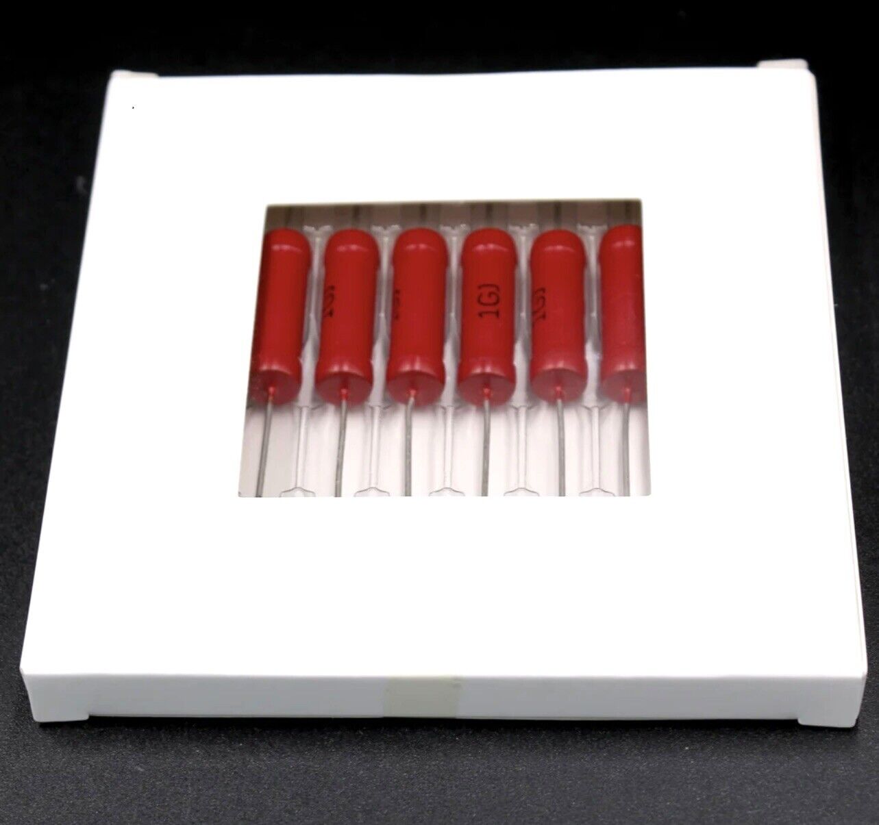 2 X 3W High Voltage 2MΩ Resistor Non-Inductive Glass Film Resistance HVR80A 10kv