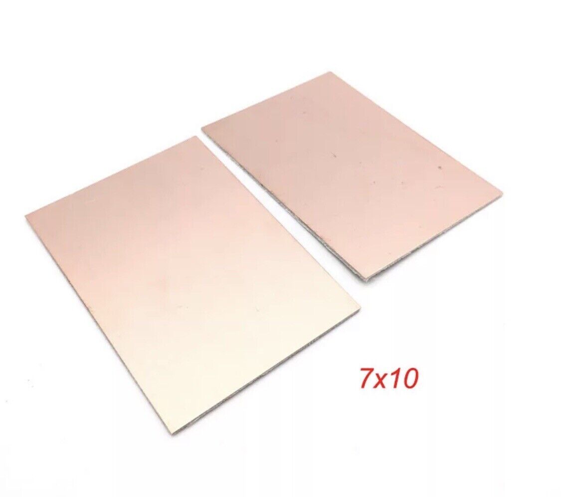 3PCS 100x70mm FR2 Single Sided Copper Clad DIY Laminate PCB Prototype PC Board